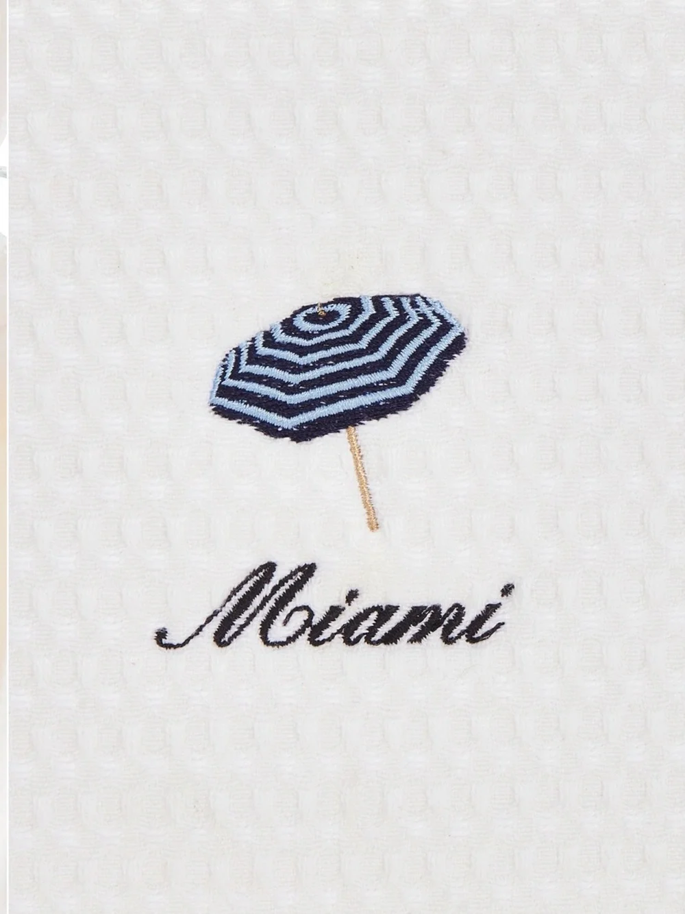 Abbode Miami Waffle Pouch in Cloud